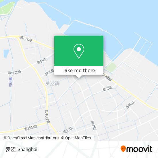 罗泾 map