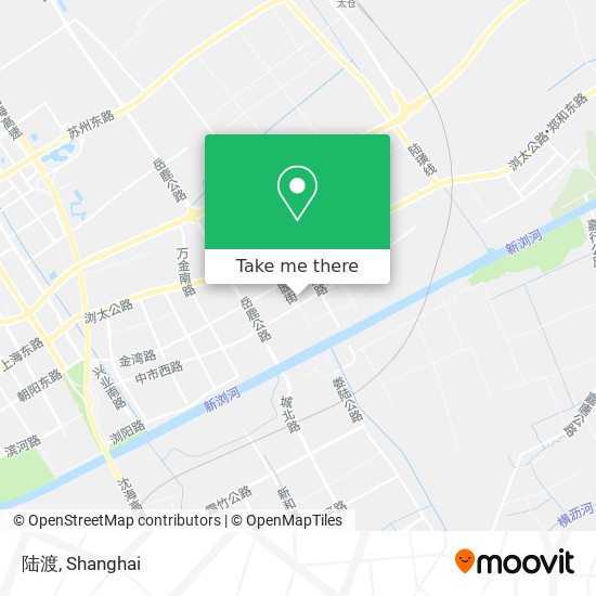 陆渡 map