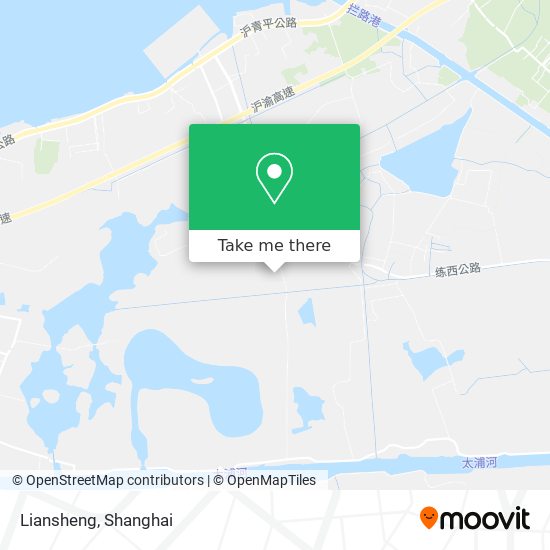 Liansheng map