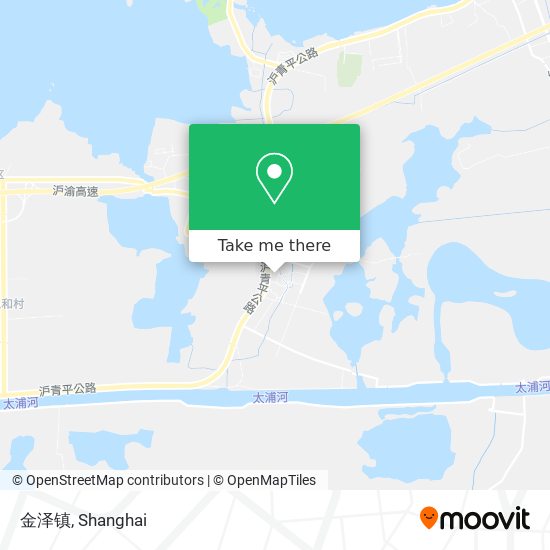 金泽镇 map