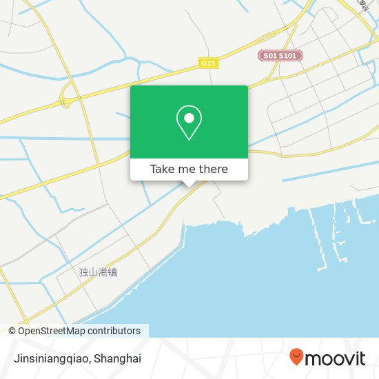 Jinsiniangqiao map