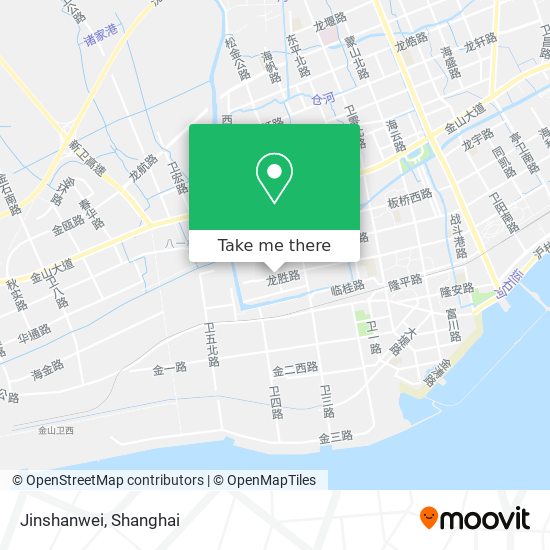 Jinshanwei map