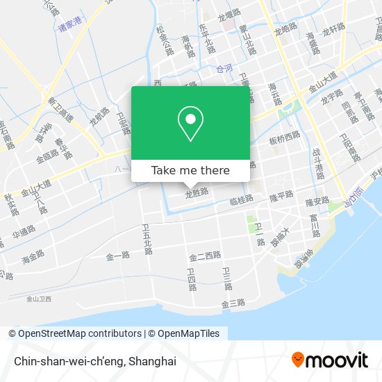 Chin-shan-wei-ch’eng map