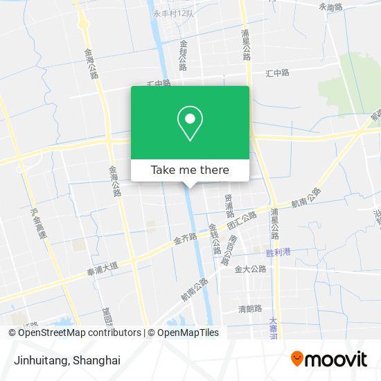 Jinhuitang map