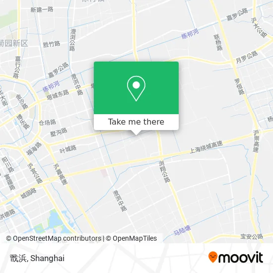 戬浜 map