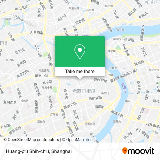 Huang-p’u Shih-ch’ü map