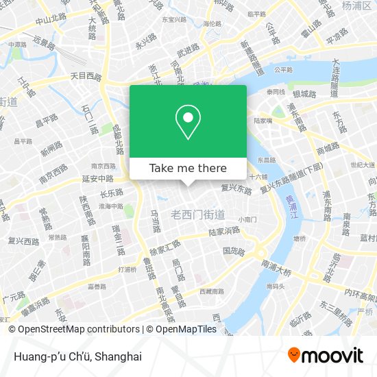 Huang-p’u Ch’ü map