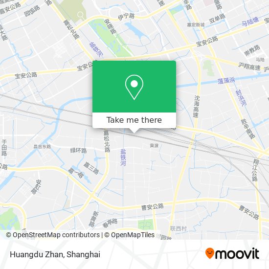 Huangdu Zhan map