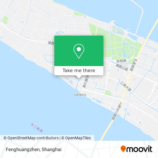 Fenghuangzhen map