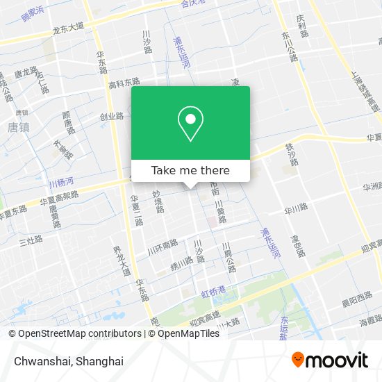Chwanshai map