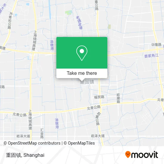 重固镇 map