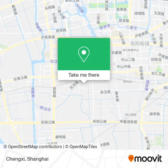 Chengxi map
