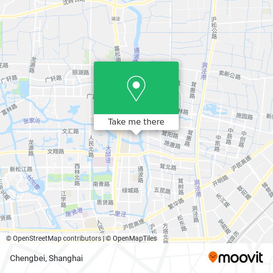 Chengbei map