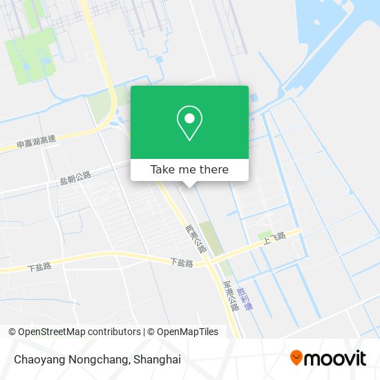 Chaoyang Nongchang map