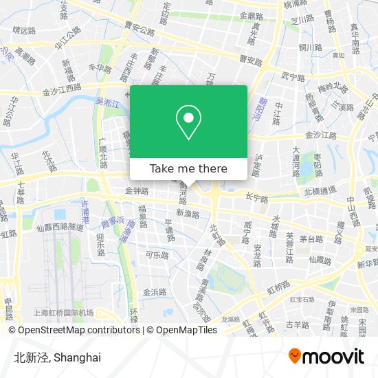 北新泾 map