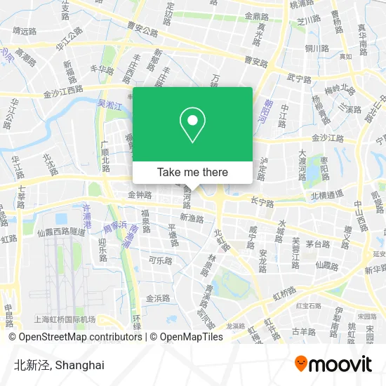 北新泾 map