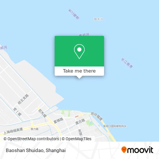 Baoshan Shuidao map