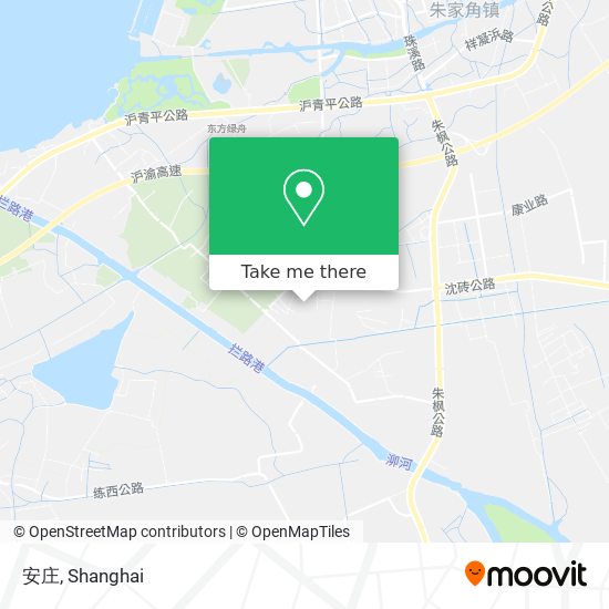安庄 map