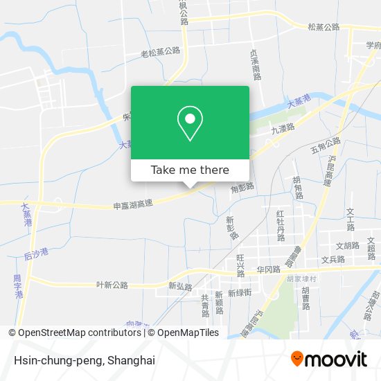 Hsin-chung-peng map