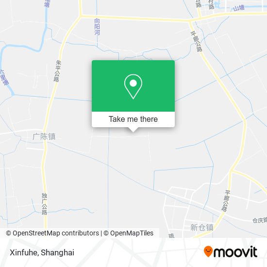 Xinfuhe map