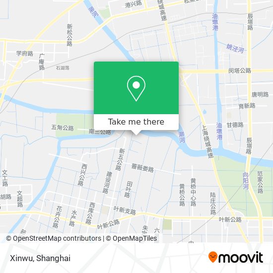 Xinwu map