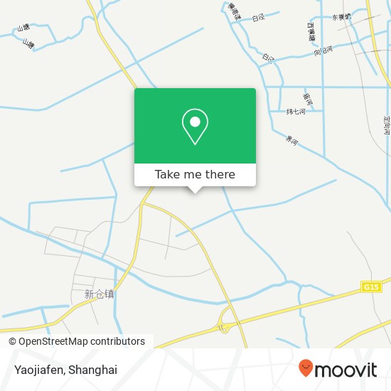 Yaojiafen map