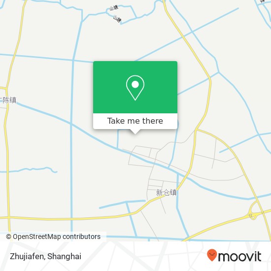 Zhujiafen map