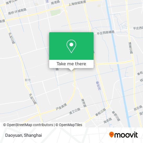 Daoyuan map