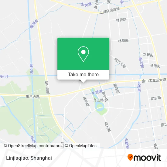 Linjiaqiao map