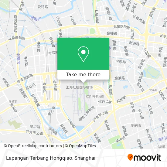 Lapangan Terbang Hongqiao map