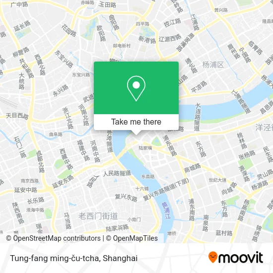 Tung-fang ming-ču-tcha map