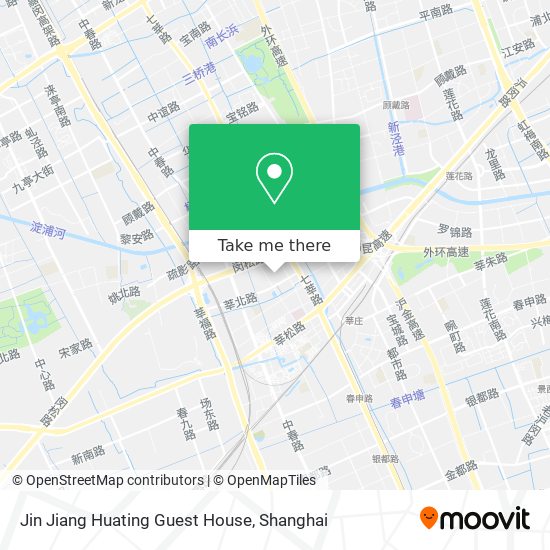 Jin Jiang Huating Guest House map