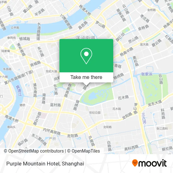 Purple Mountain Hotel map