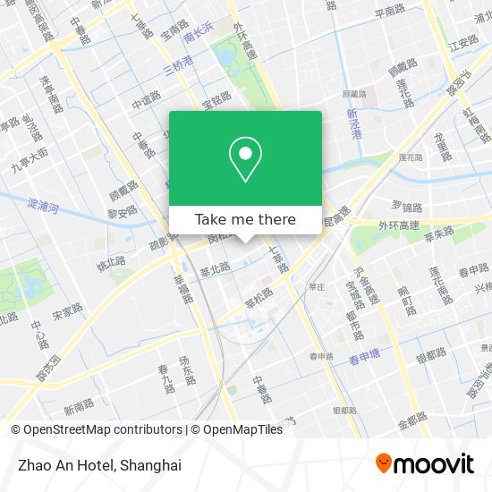 Zhao An Hotel map