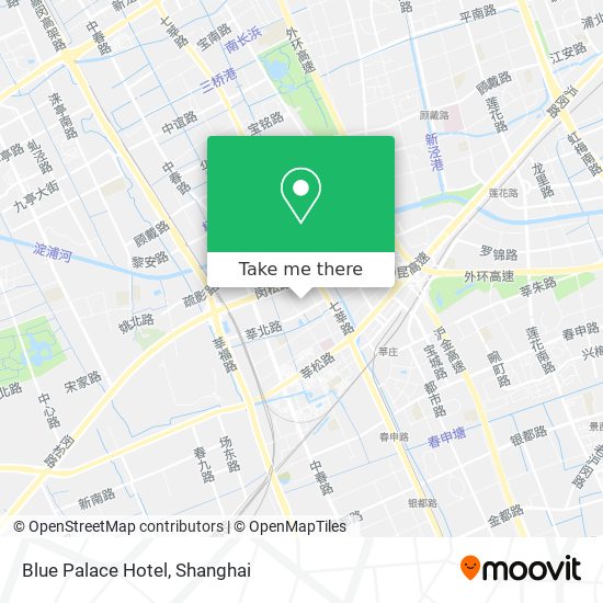 Blue Palace Hotel map
