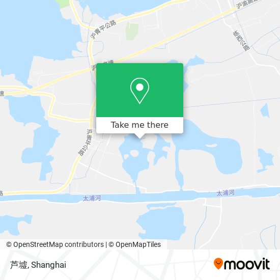 芦墟 map
