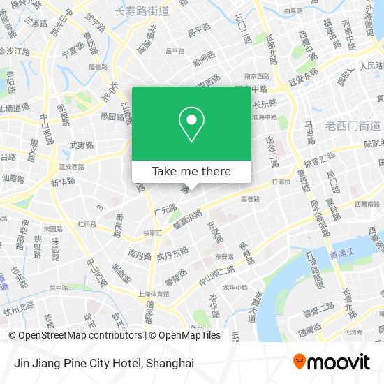 Jin Jiang Pine City Hotel map