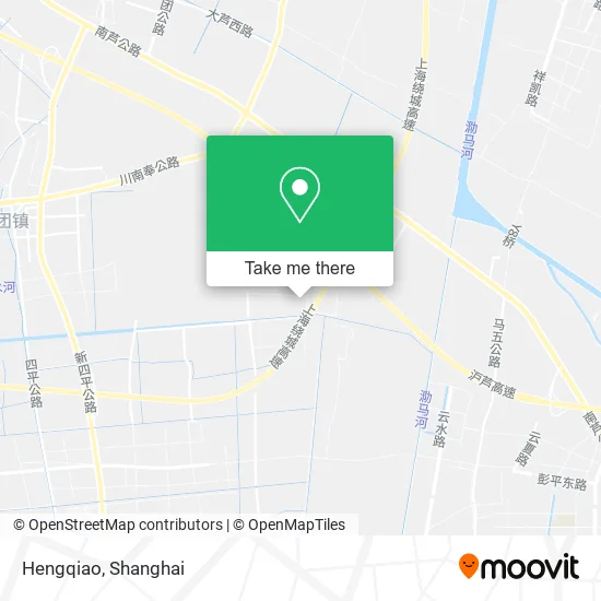 Hengqiao map