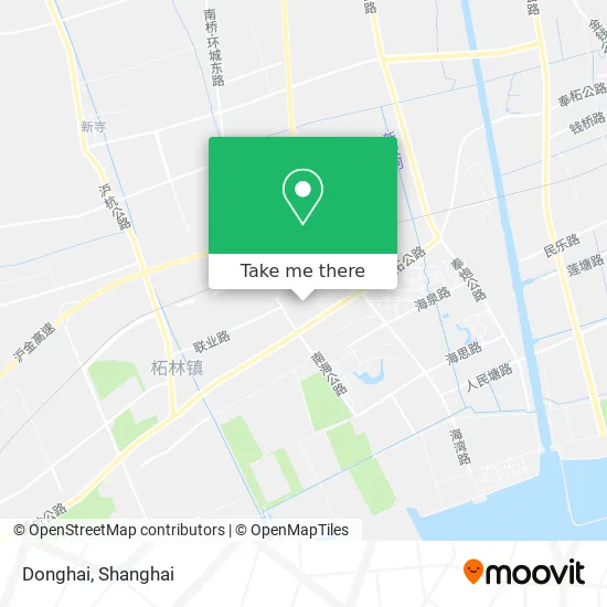 Donghai map