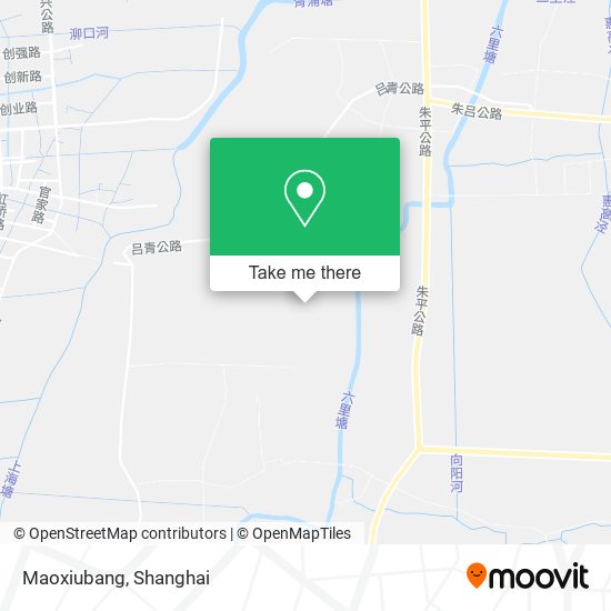 Maoxiubang map