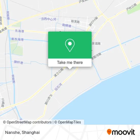 Nanshe map