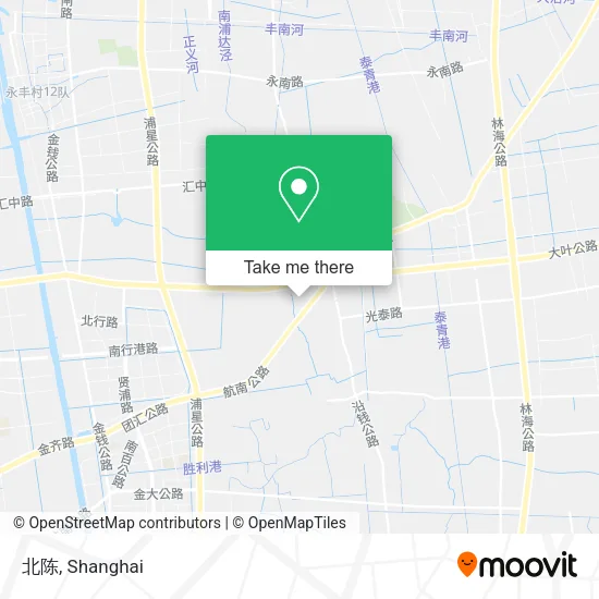 北陈 map