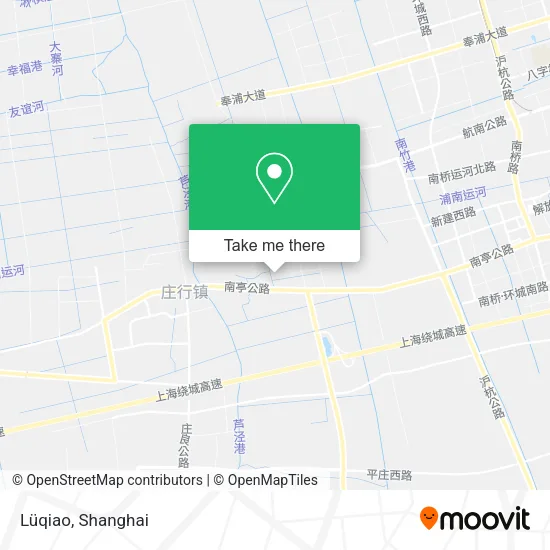 Lüqiao map