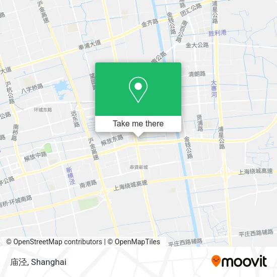 庙泾 map