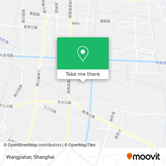 Wangjiatun map