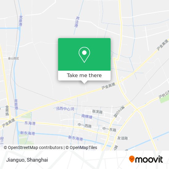 Jianguo map