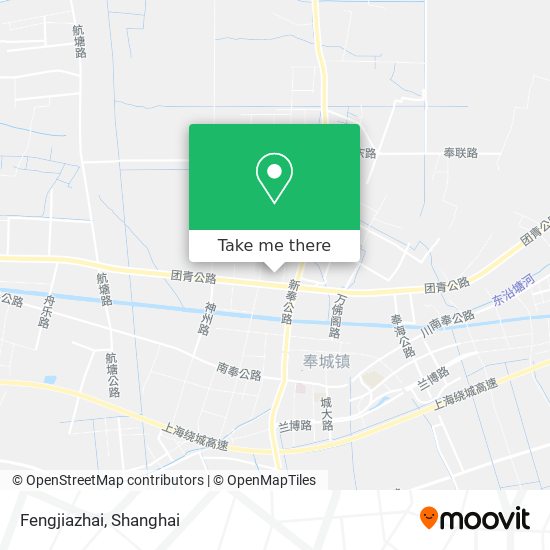 Fengjiazhai map