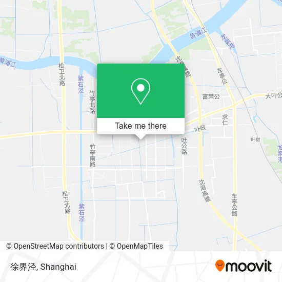徐界泾 map