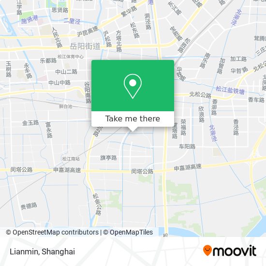 Lianmin map