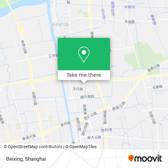 Beixing map